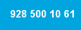 928 500 10 61 928 500 10 61